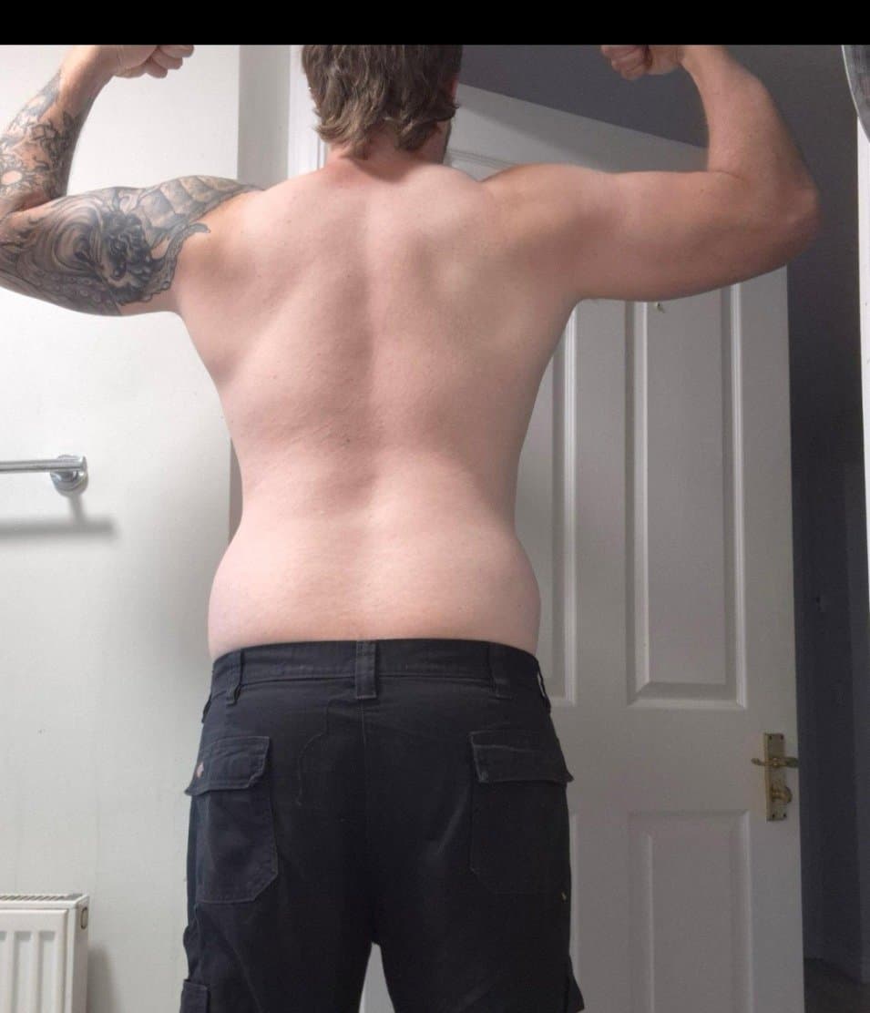 Josh after months of online coaching with SB Performance Coaching