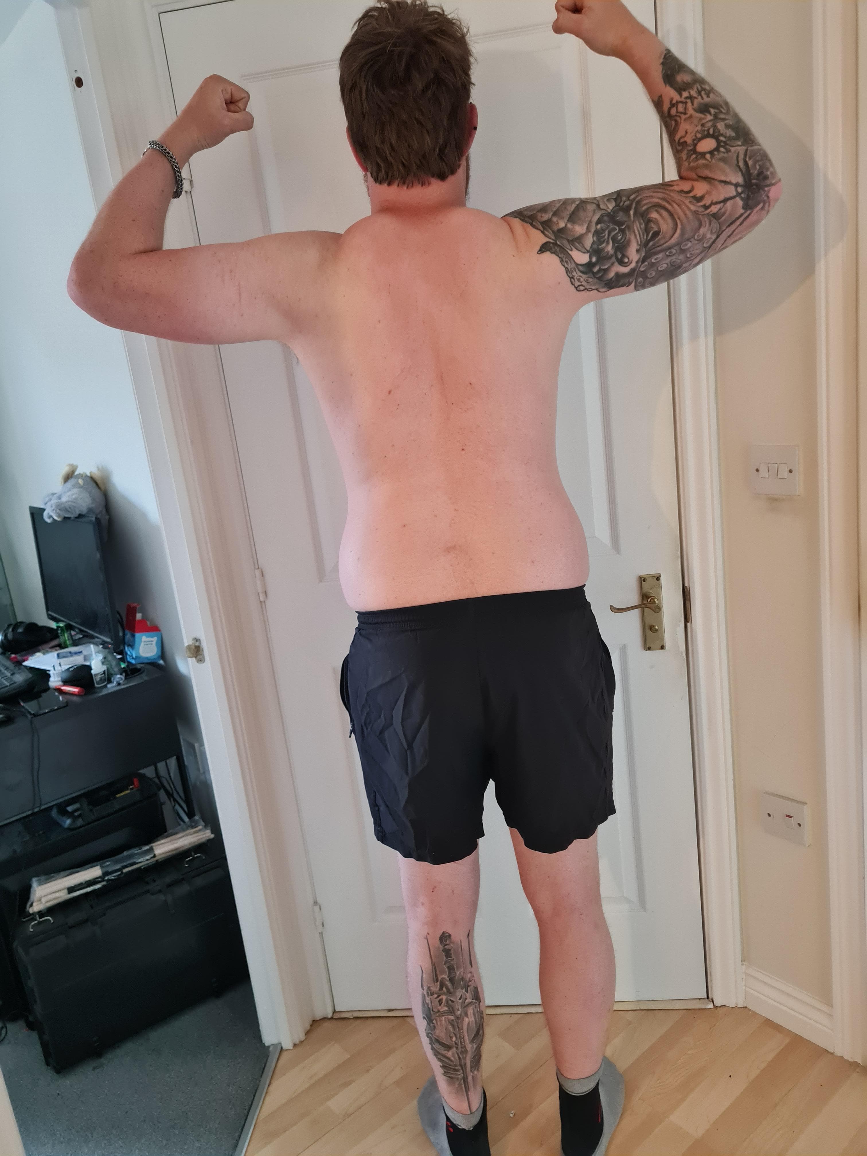 Josh before starting online coaching with SB Performance Coaching